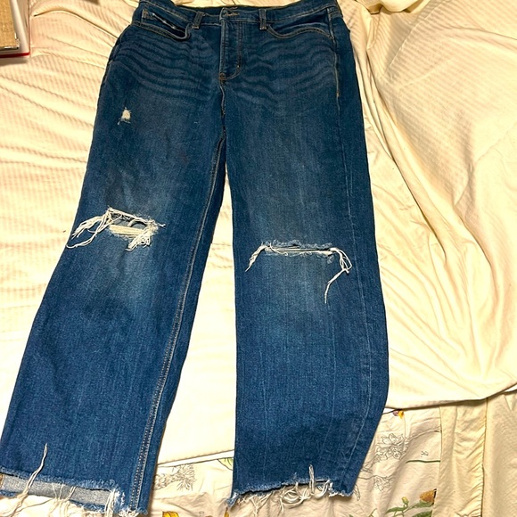 Old Navy Denim - Old Navy Size 12 High Rise Button Fly Women’s Jeans